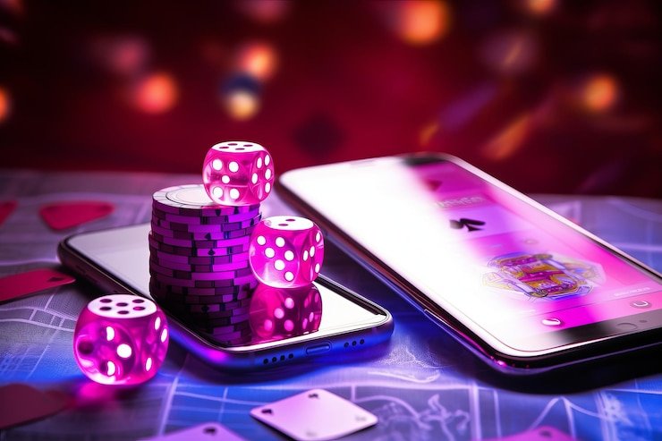 Ilustrasi keamanan aplikasi opelgaming dengan simbol kunci dan privasi data digital